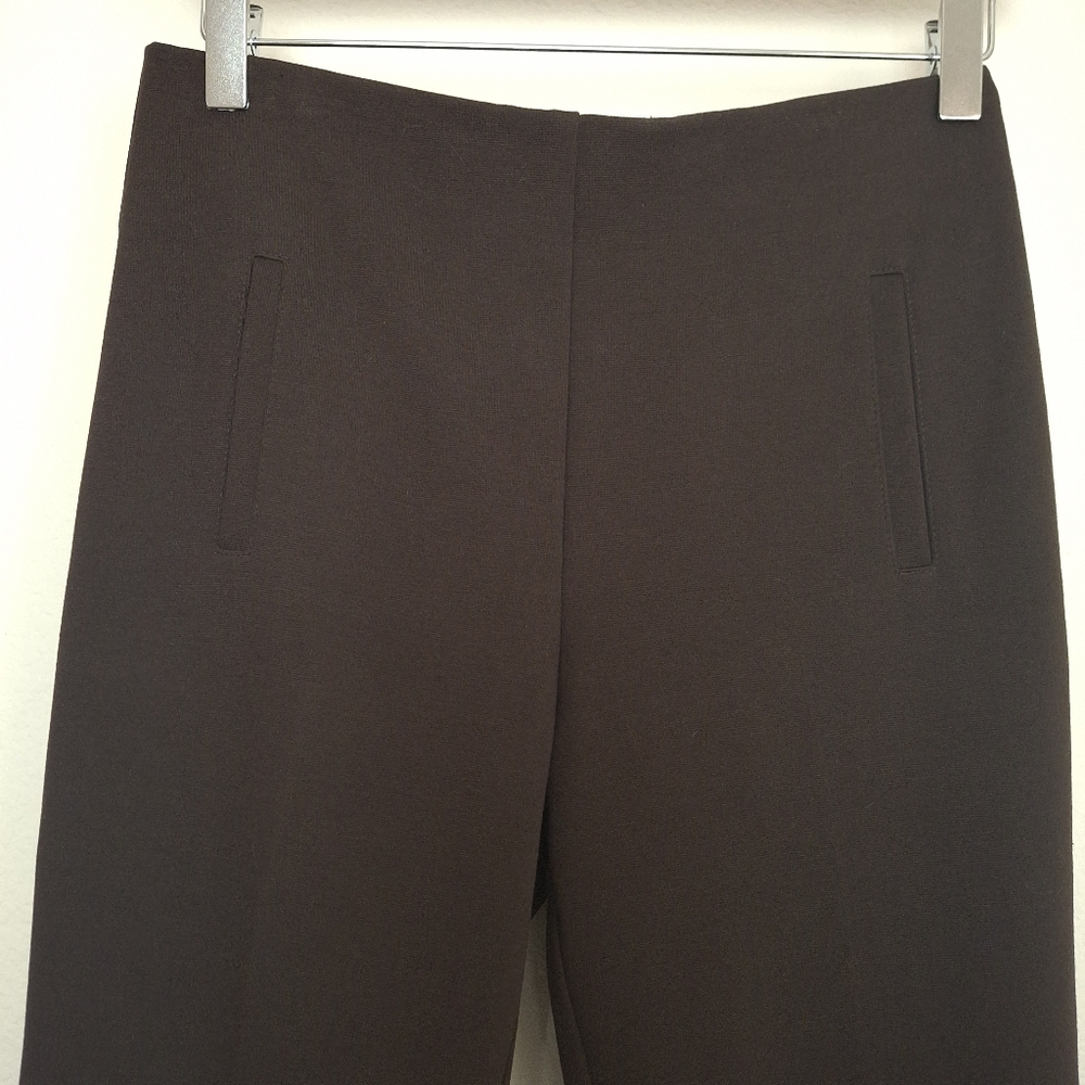 Chico's The Juliet Ankle Pant Basic Cocoa Bean - Picture 3 of 12